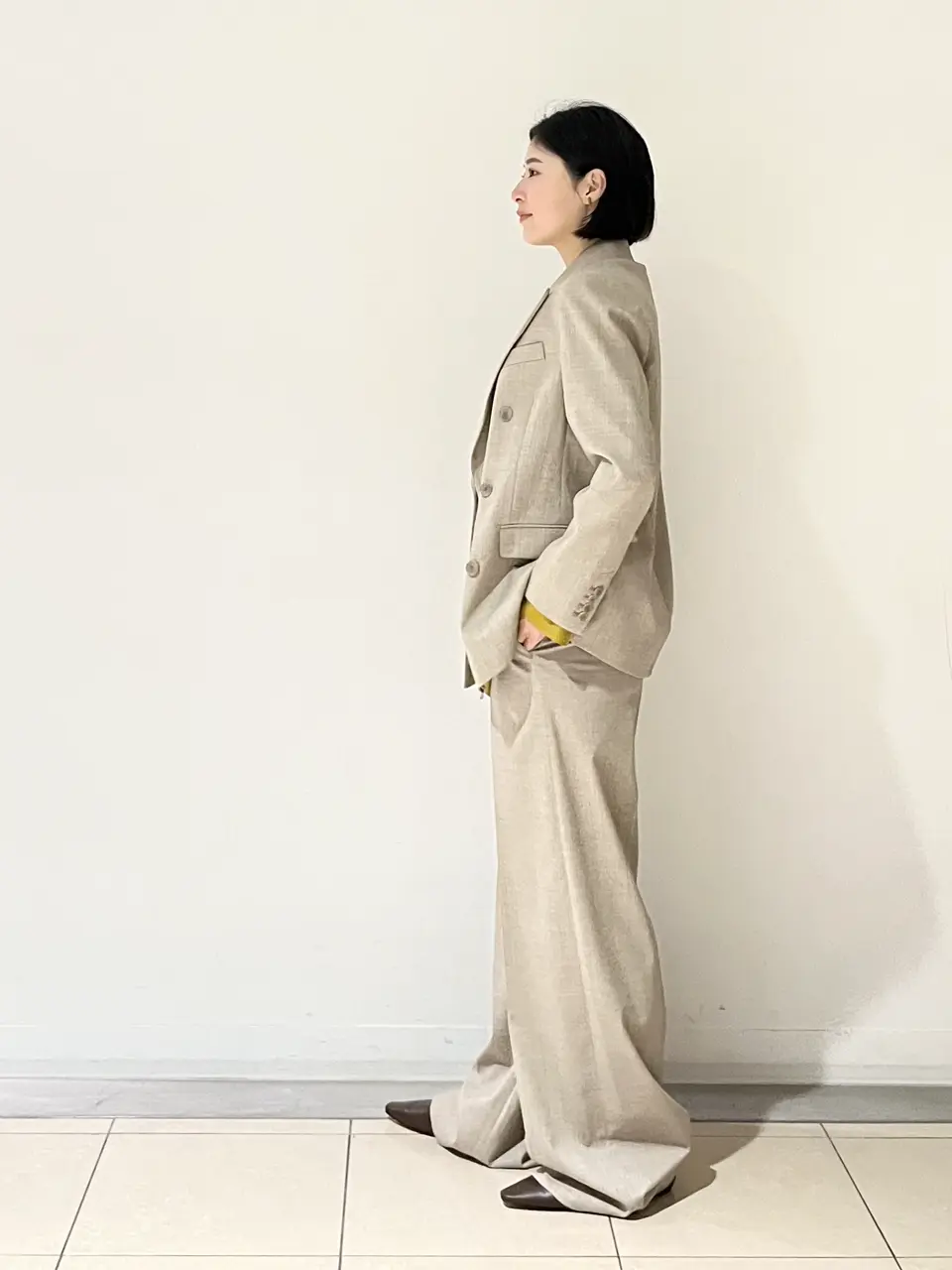 JOSEPH スタッフ コーディネート画像