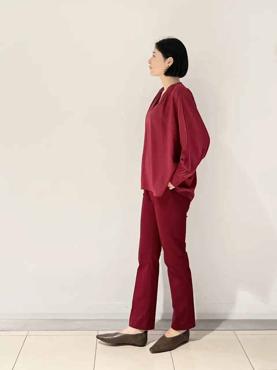 JOSEPH スタッフ コーディネート画像