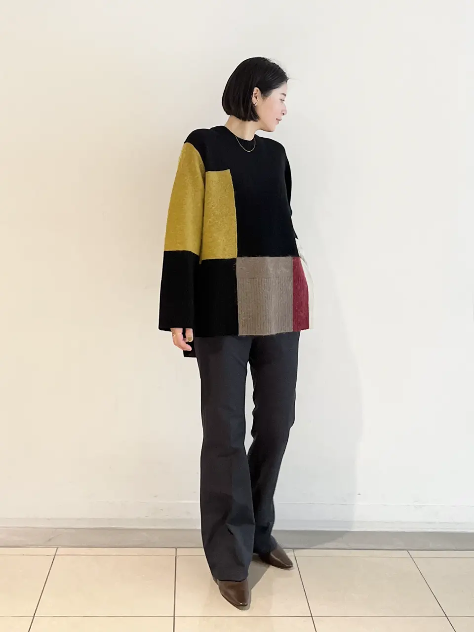 JOSEPH スタッフ コーディネート画像