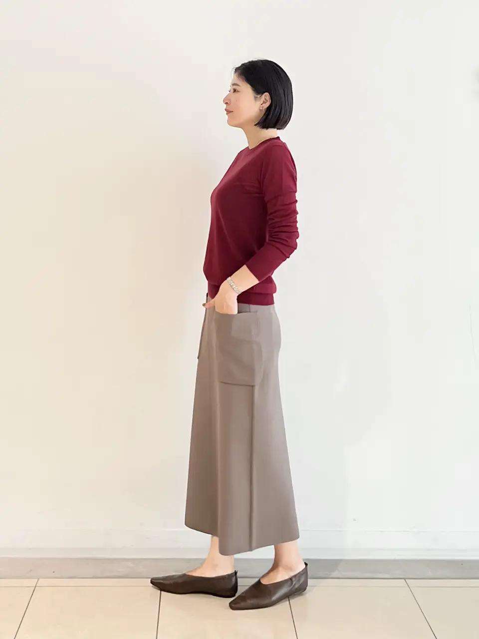 JOSEPH スタッフ コーディネート画像