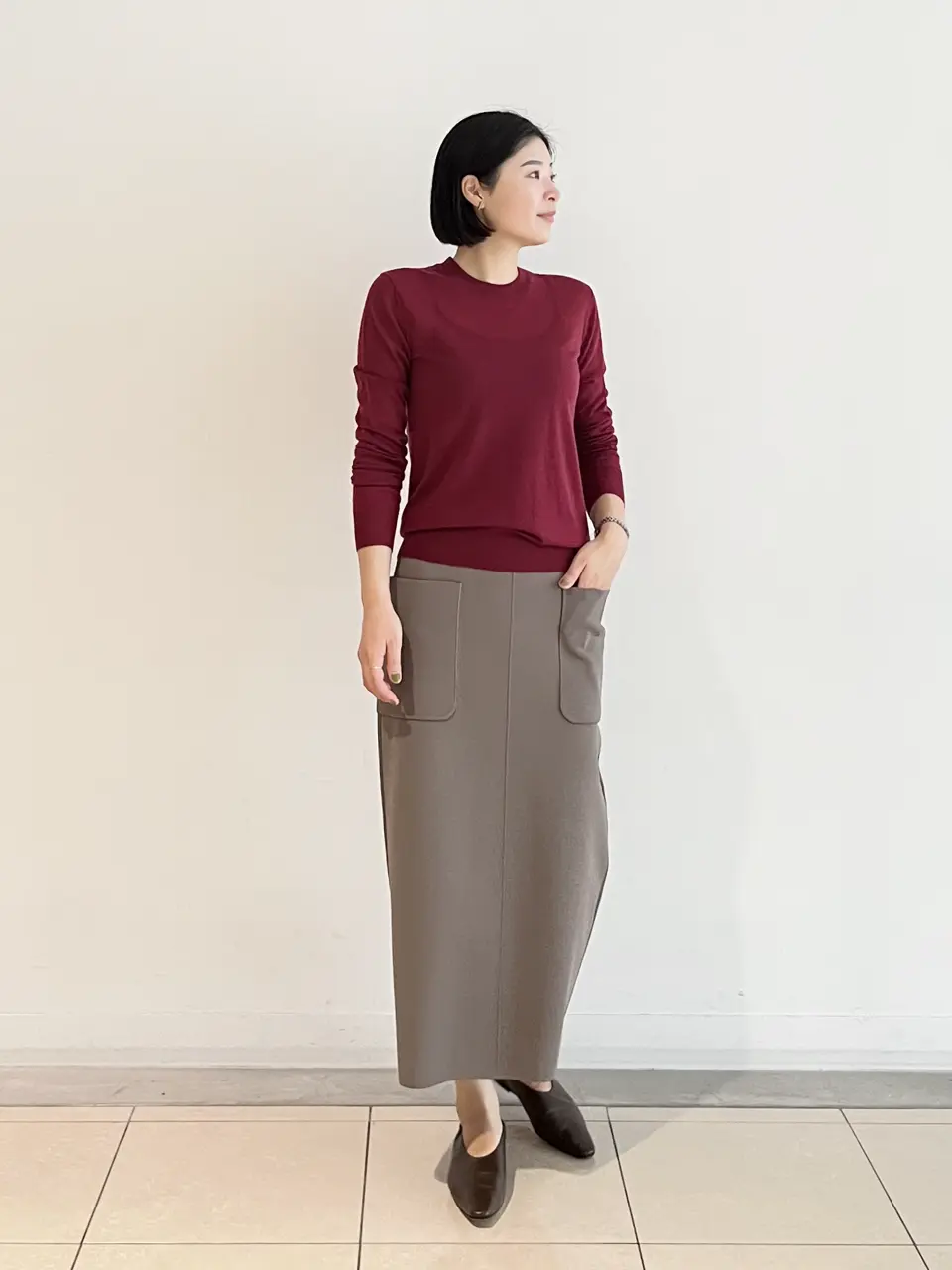 JOSEPH スタッフ コーディネート画像