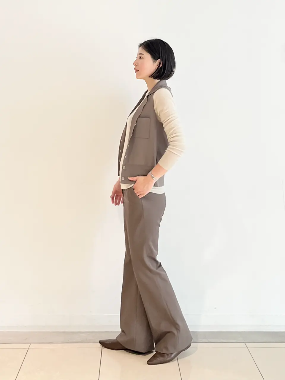 JOSEPH スタッフ コーディネート画像