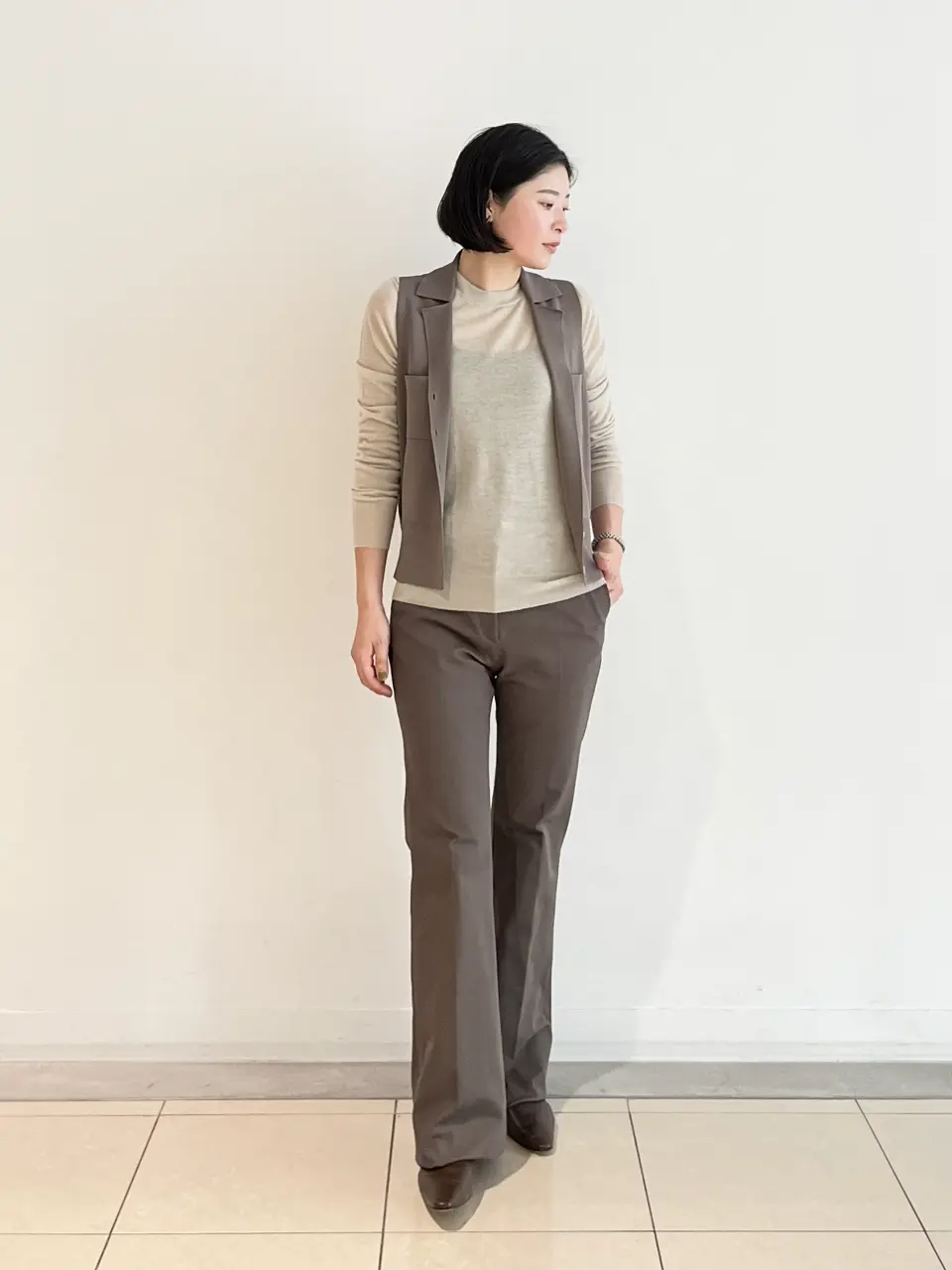 JOSEPH スタッフ コーディネート画像