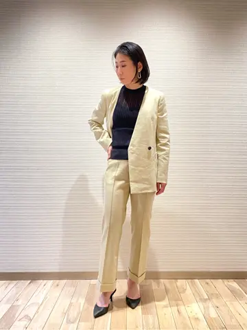 JOSEPH スタッフ コーディネート画像