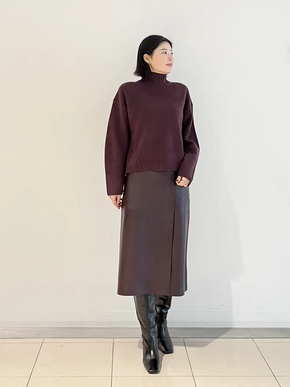 JOSEPH スタッフ コーディネート画像