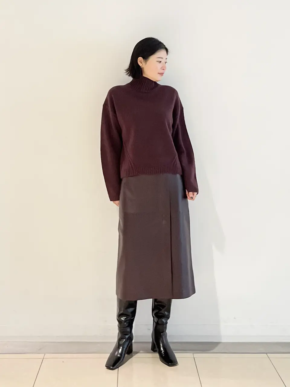 JOSEPH スタッフ コーディネート画像