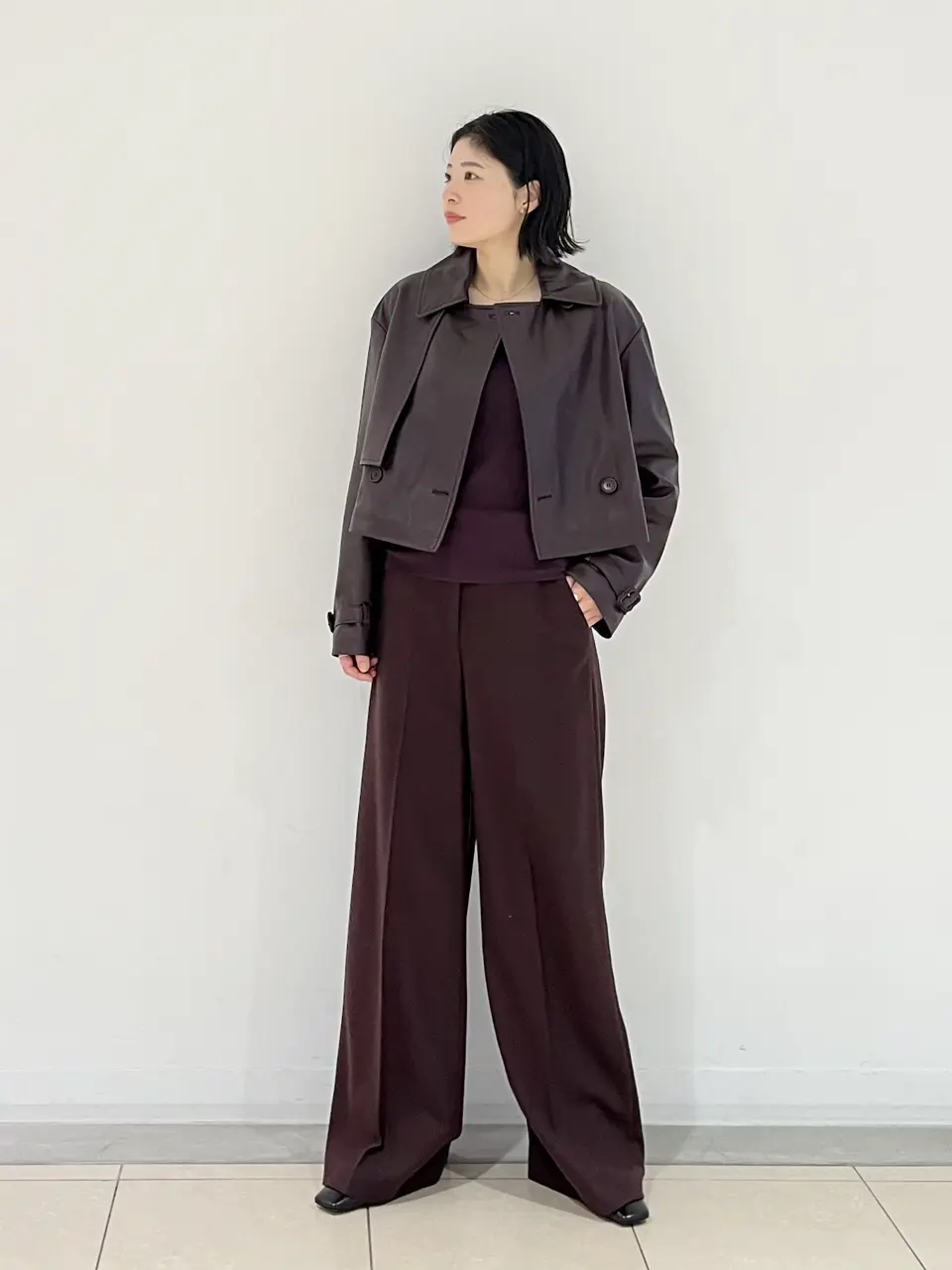 JOSEPH スタッフ コーディネート画像