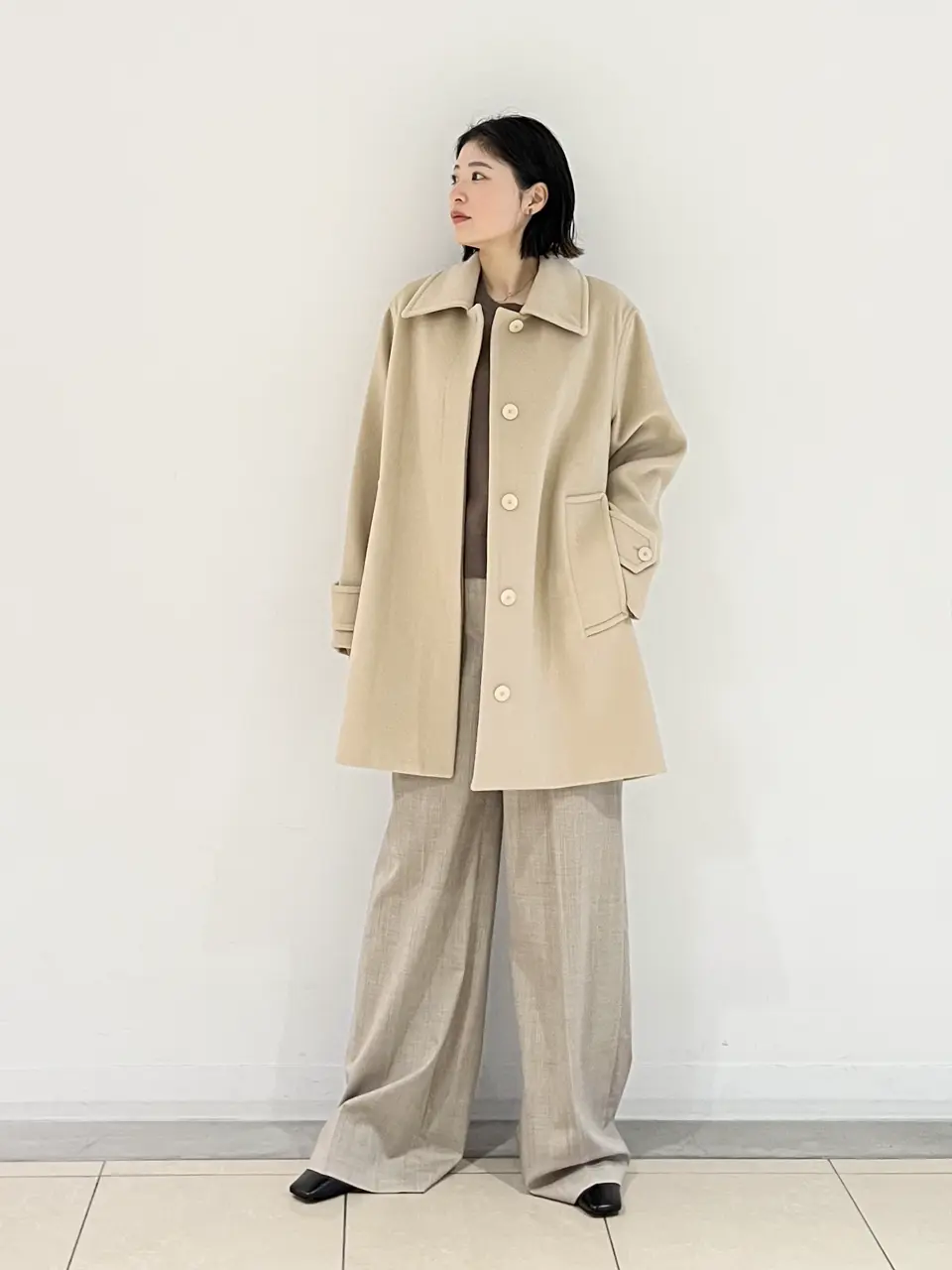 JOSEPH スタッフ コーディネート画像