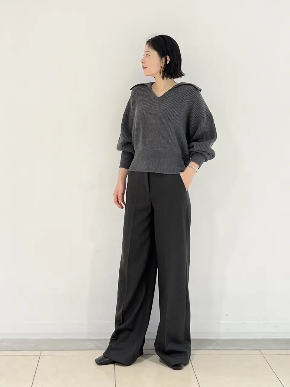 JOSEPH スタッフ コーディネート画像