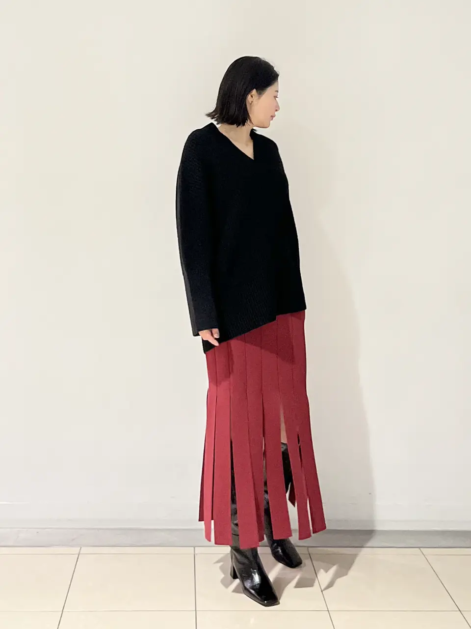 JOSEPH スタッフ コーディネート画像