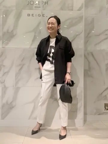 JOSEPH 毛利 コーディネート画像