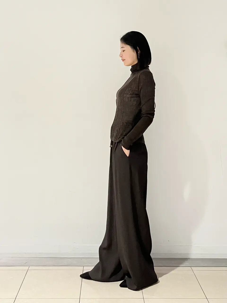 JOSEPH スタッフ コーディネート画像