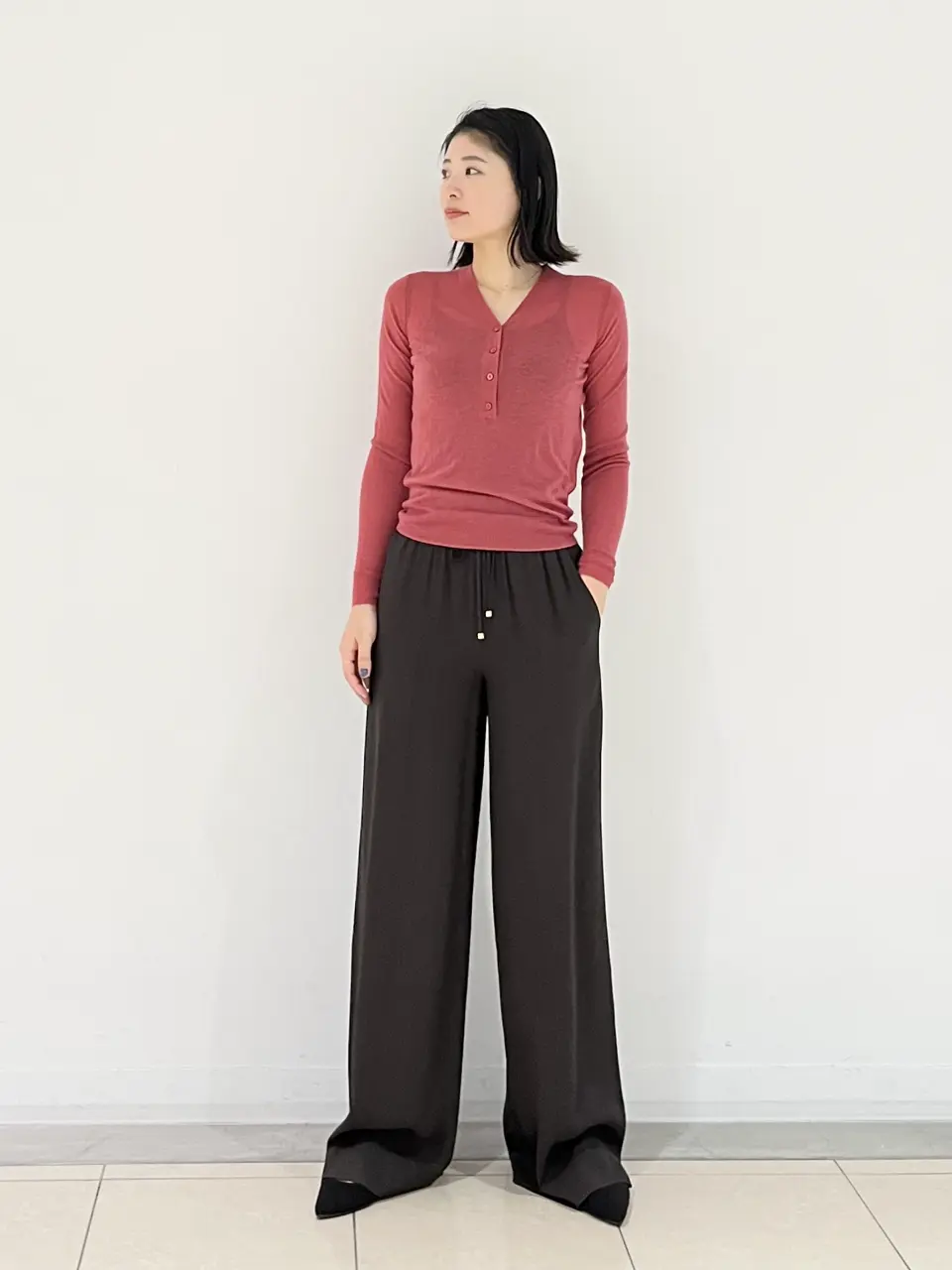 JOSEPH スタッフ コーディネート画像