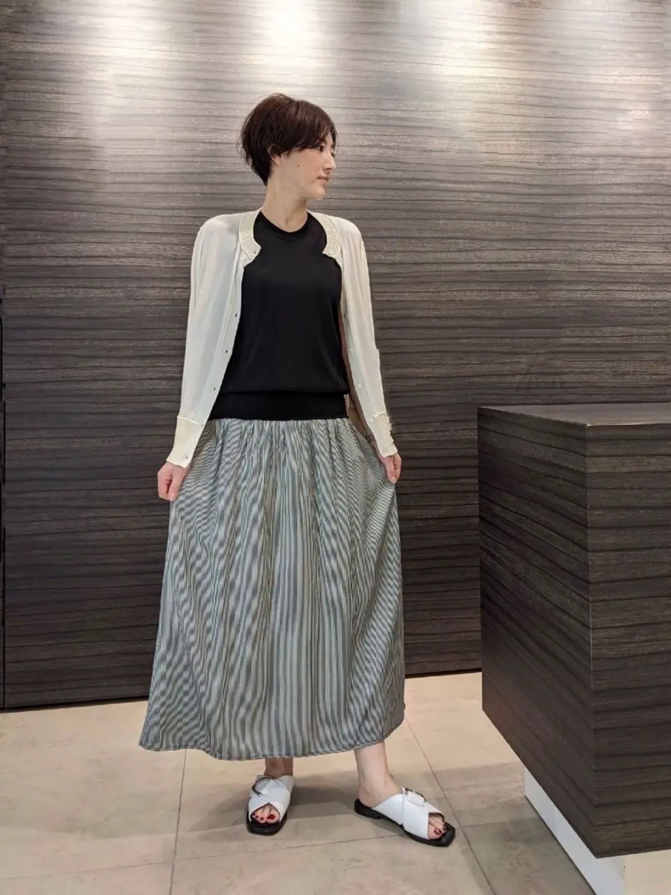  スタッフ コーディネート画像