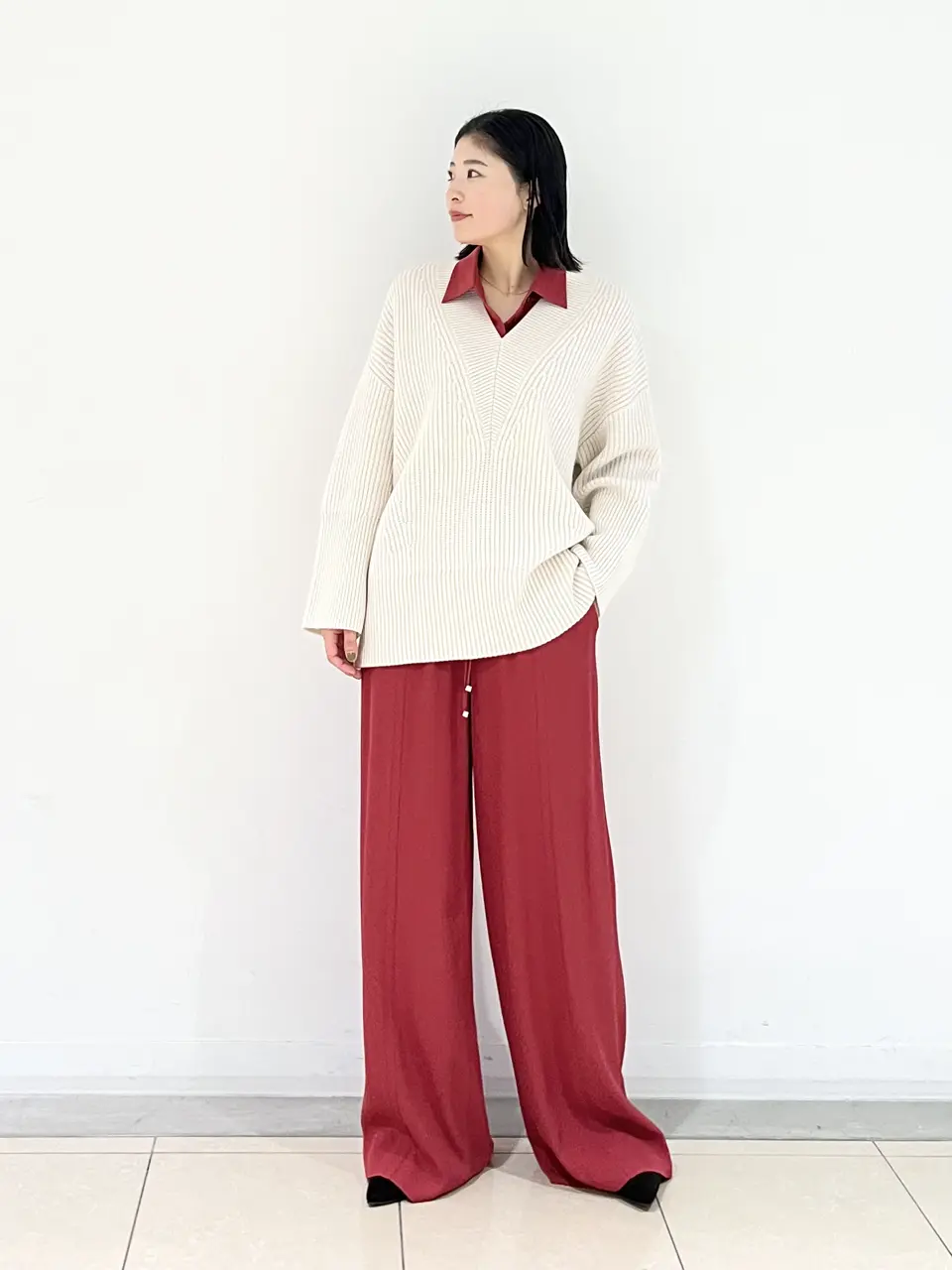 JOSEPH スタッフ コーディネート画像