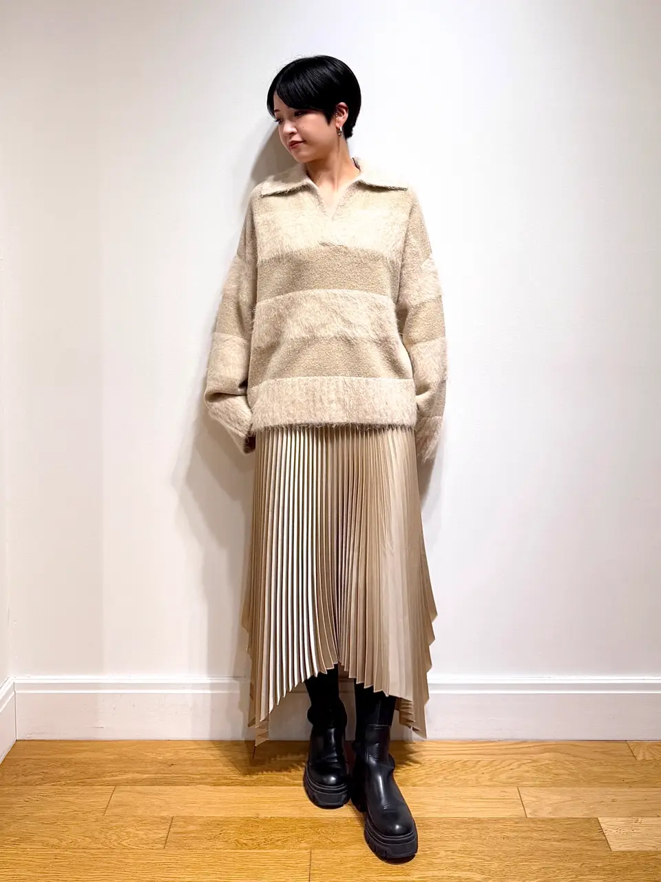 JOSEPH スタッフ コーディネート画像