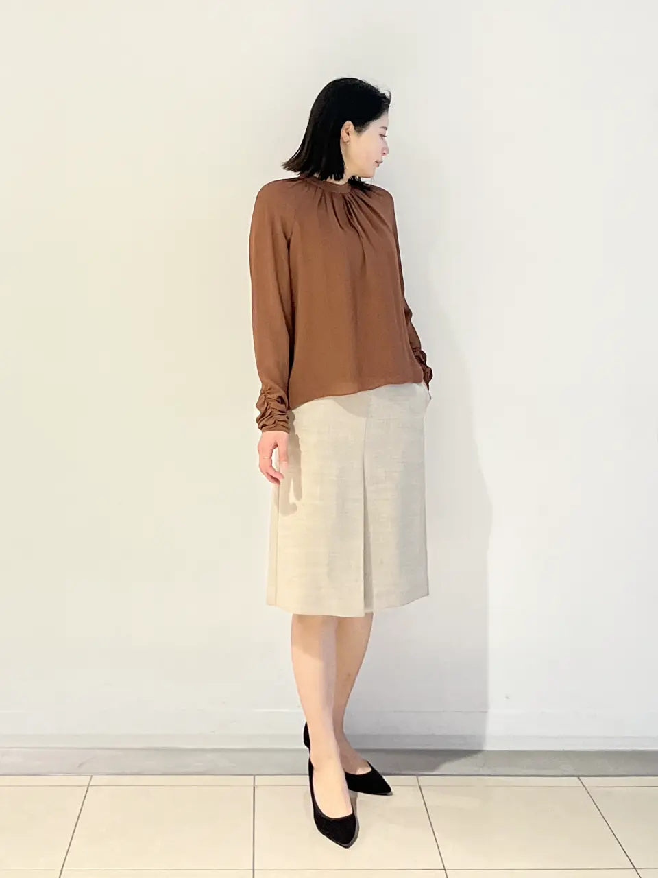 JOSEPH スタッフ コーディネート画像