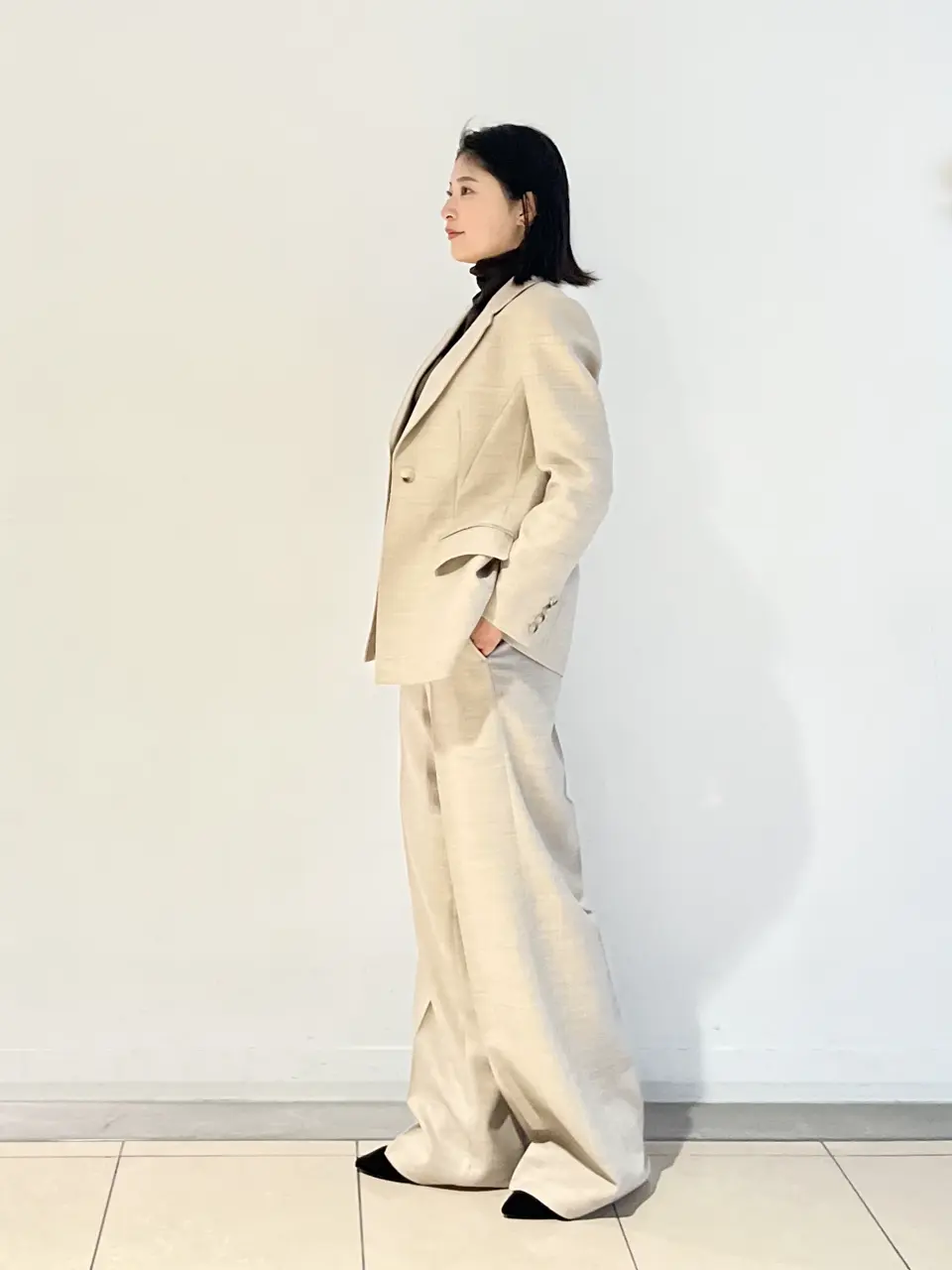 JOSEPH スタッフ コーディネート画像