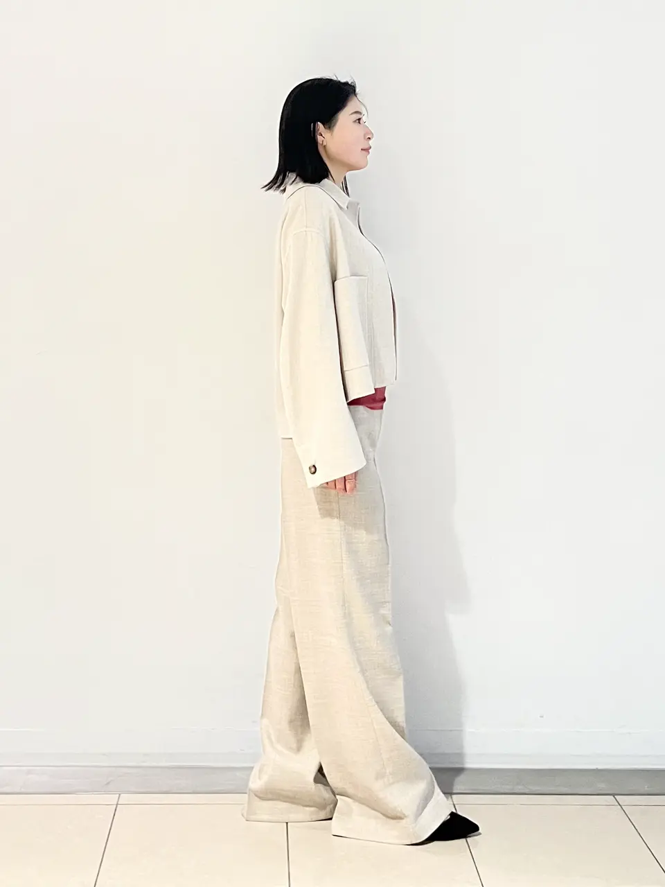 JOSEPH スタッフ コーディネート画像