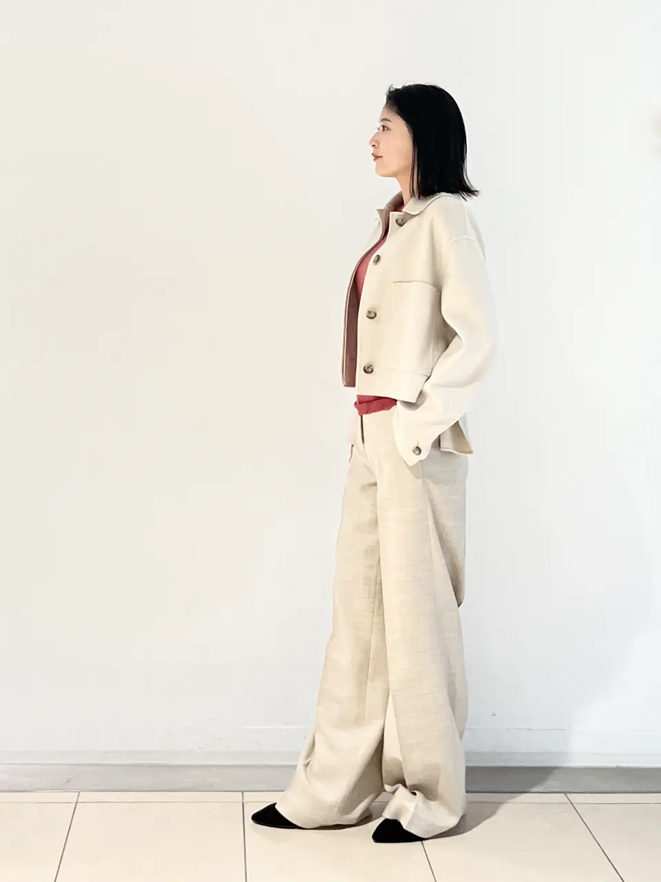 JOSEPH スタッフ コーディネート画像