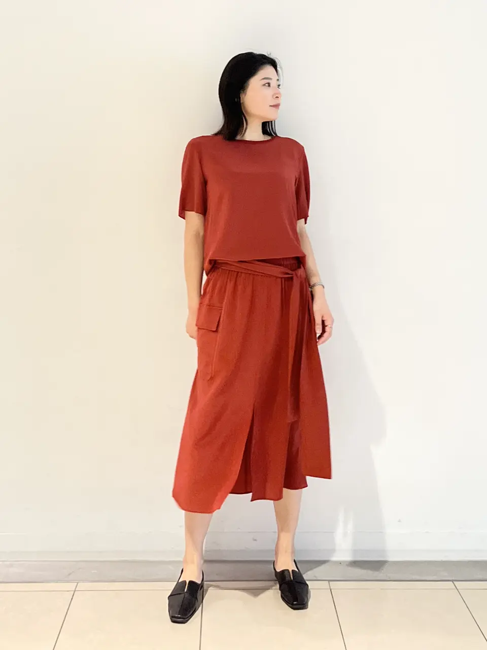 JOSEPH スタッフ コーディネート画像