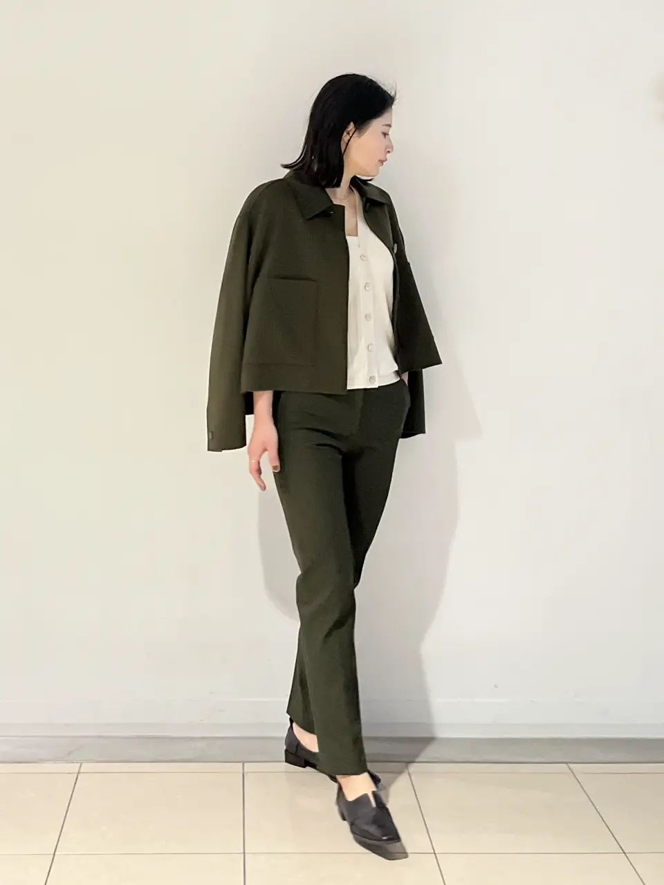 JOSEPH スタッフ コーディネート画像