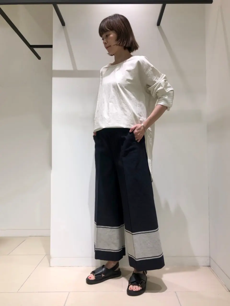 JOSEPH スタッフ コーディネート画像