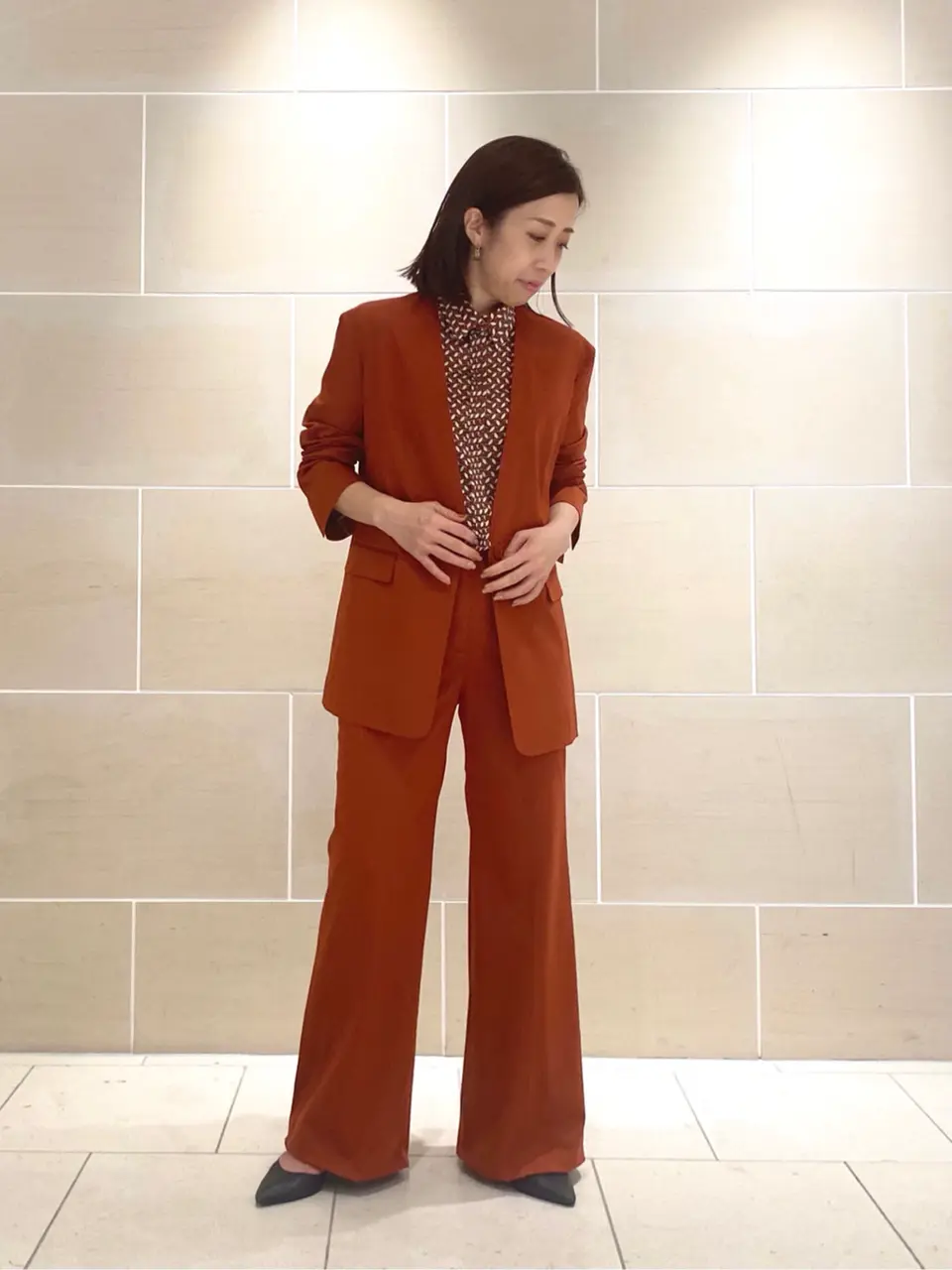 JOSEPH スタッフ コーディネート画像