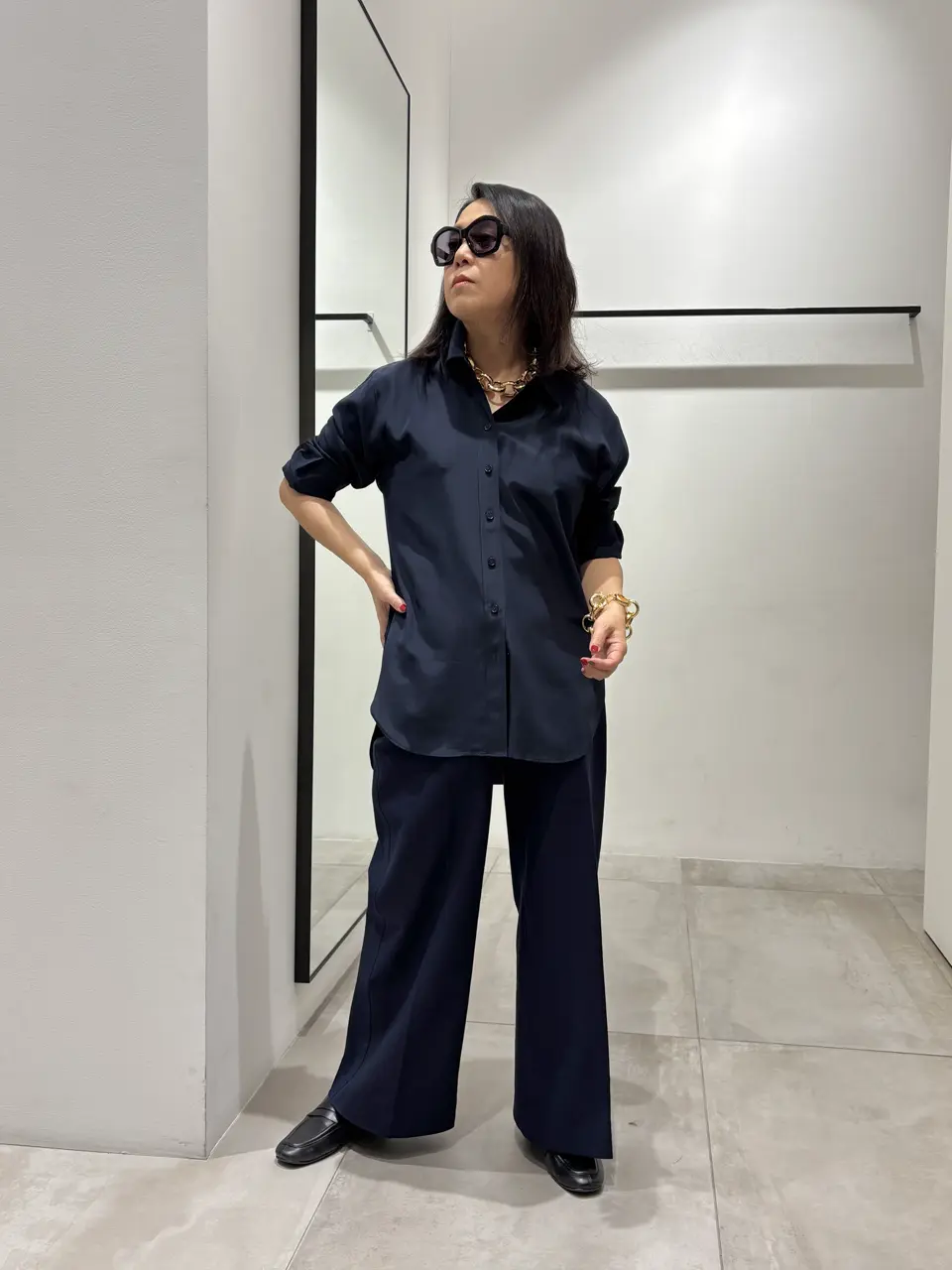  米山美紀 コーディネート画像