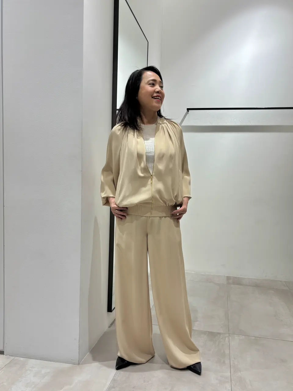  米山美紀 コーディネート画像