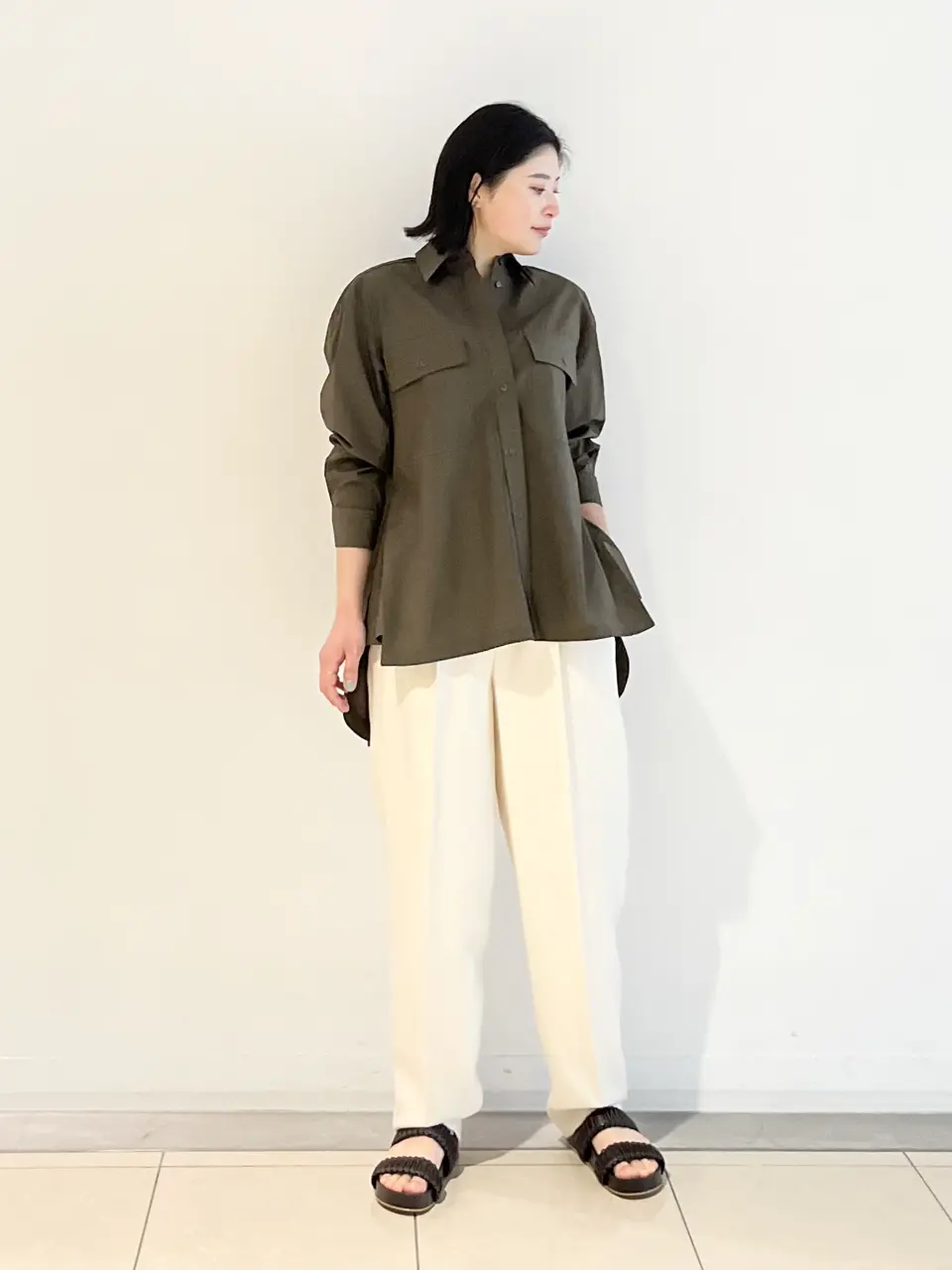 JOSEPH スタッフ コーディネート画像