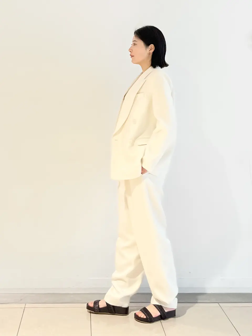 JOSEPH スタッフ コーディネート画像