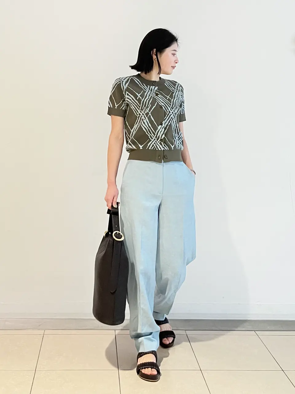 JOSEPH スタッフ コーディネート画像