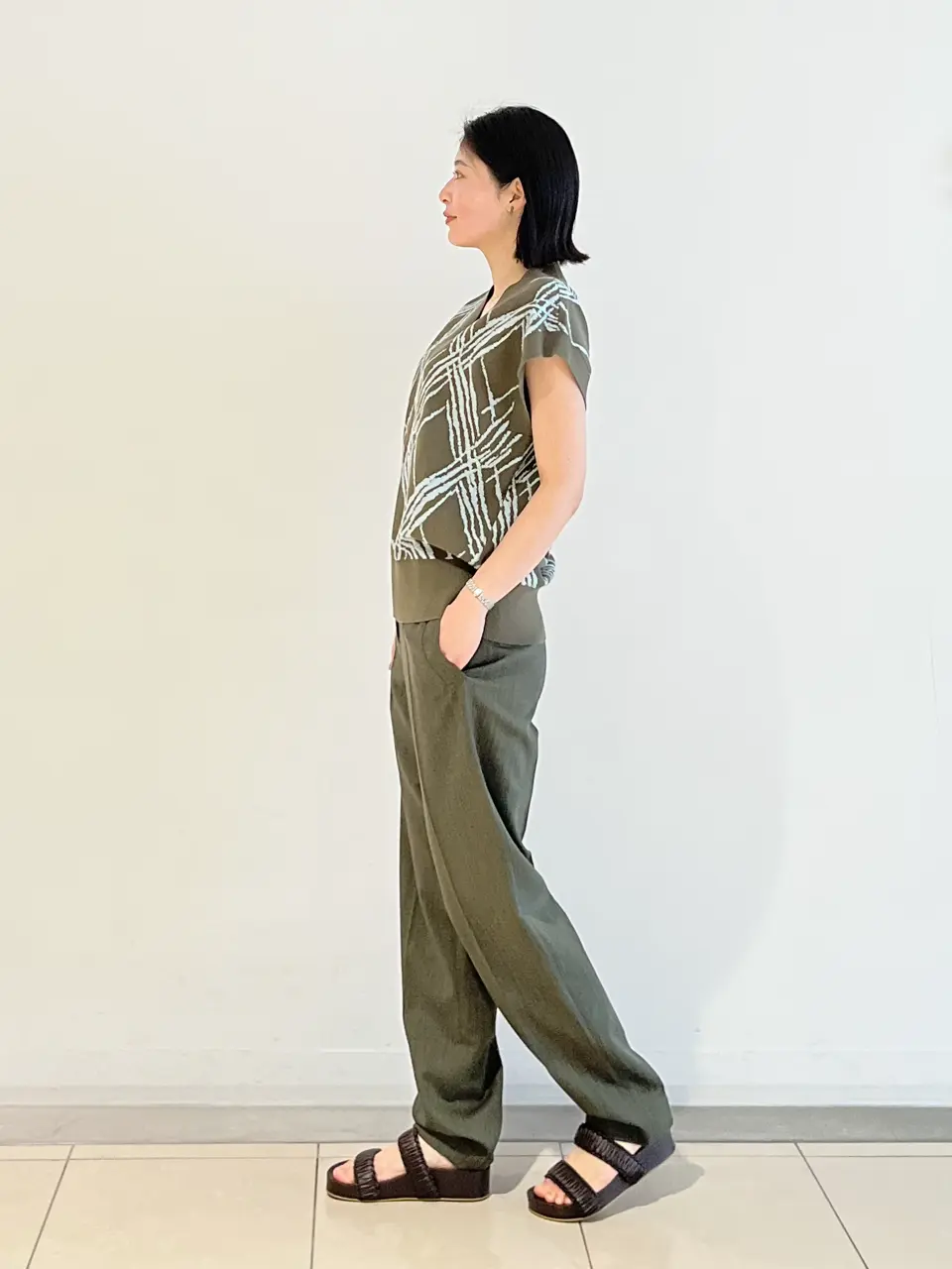 JOSEPH スタッフ コーディネート画像