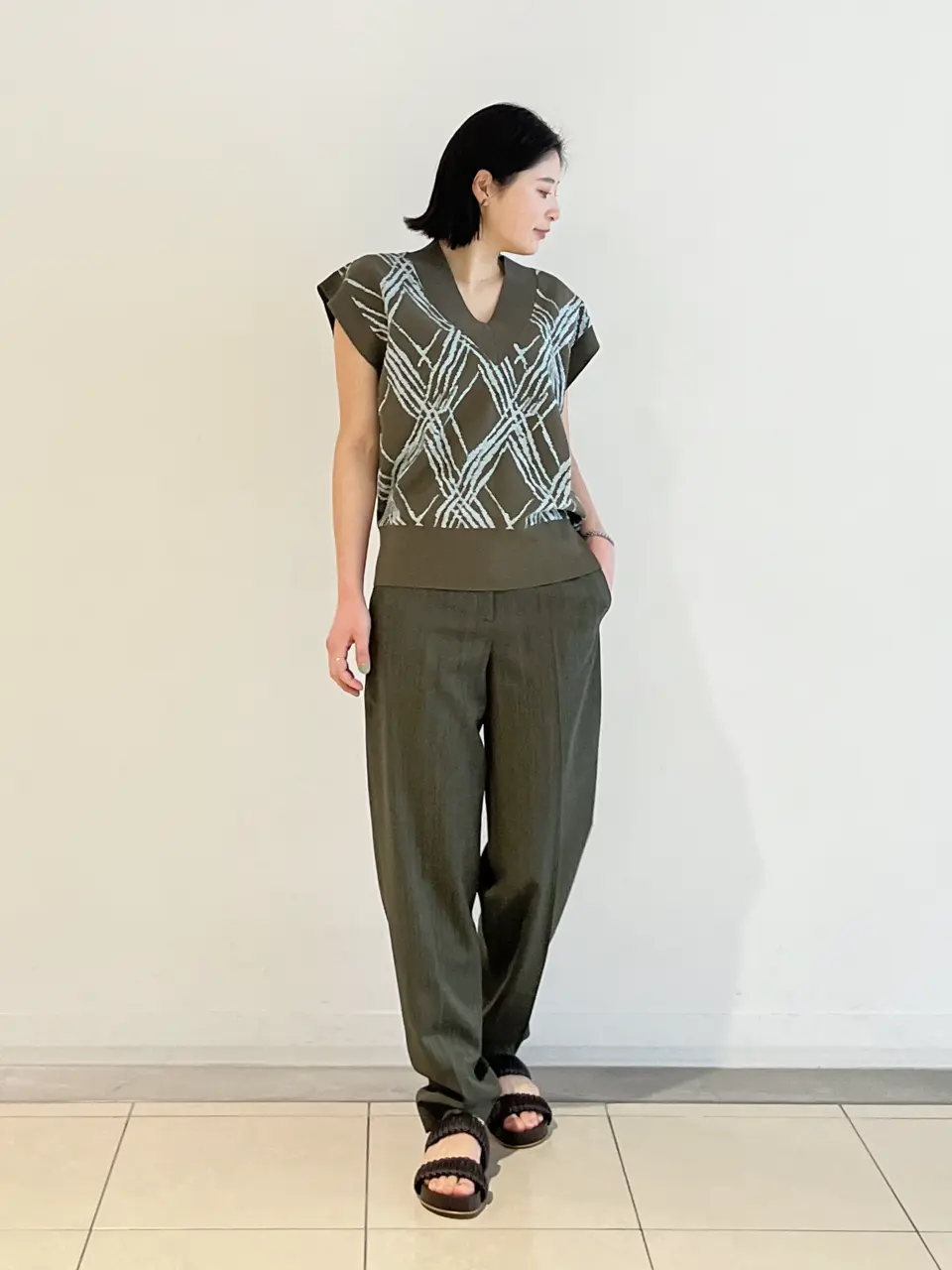 JOSEPH スタッフ コーディネート画像