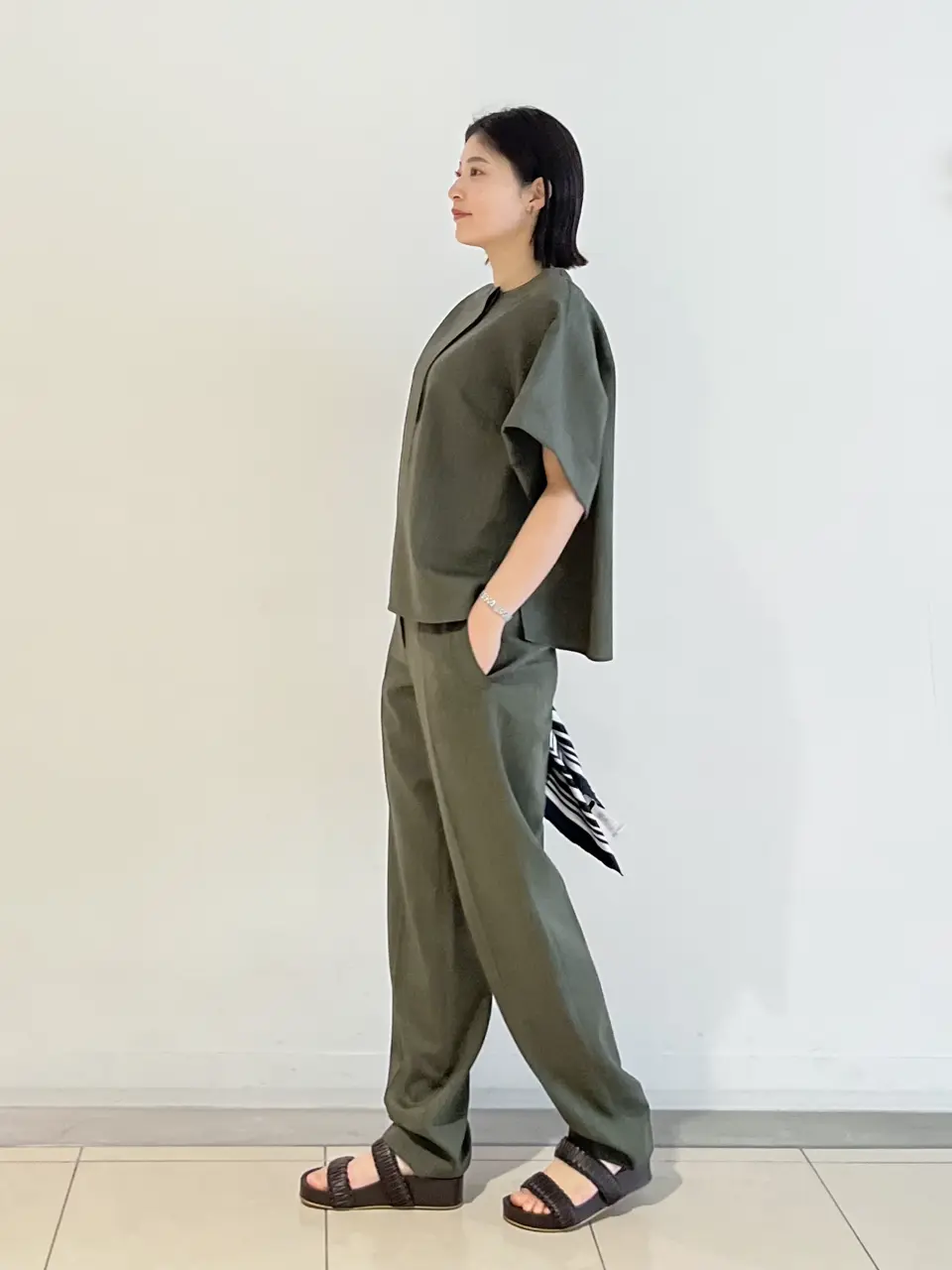 JOSEPH スタッフ コーディネート画像