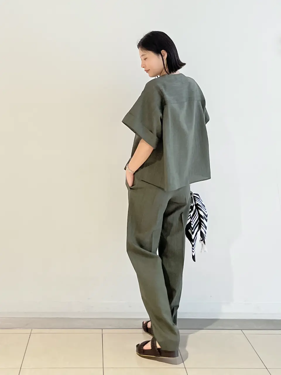 JOSEPH スタッフ コーディネート画像