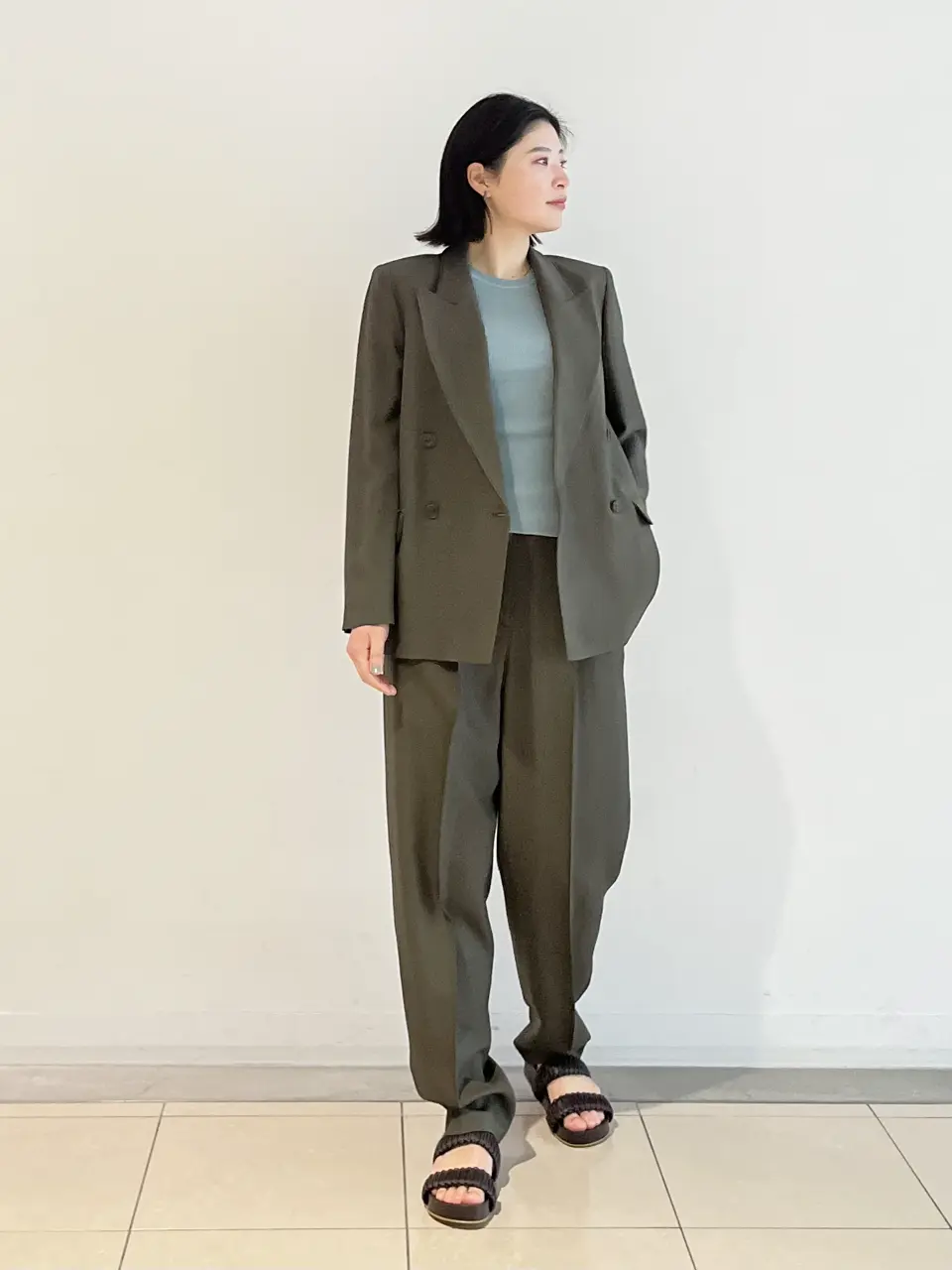 JOSEPH スタッフ コーディネート画像