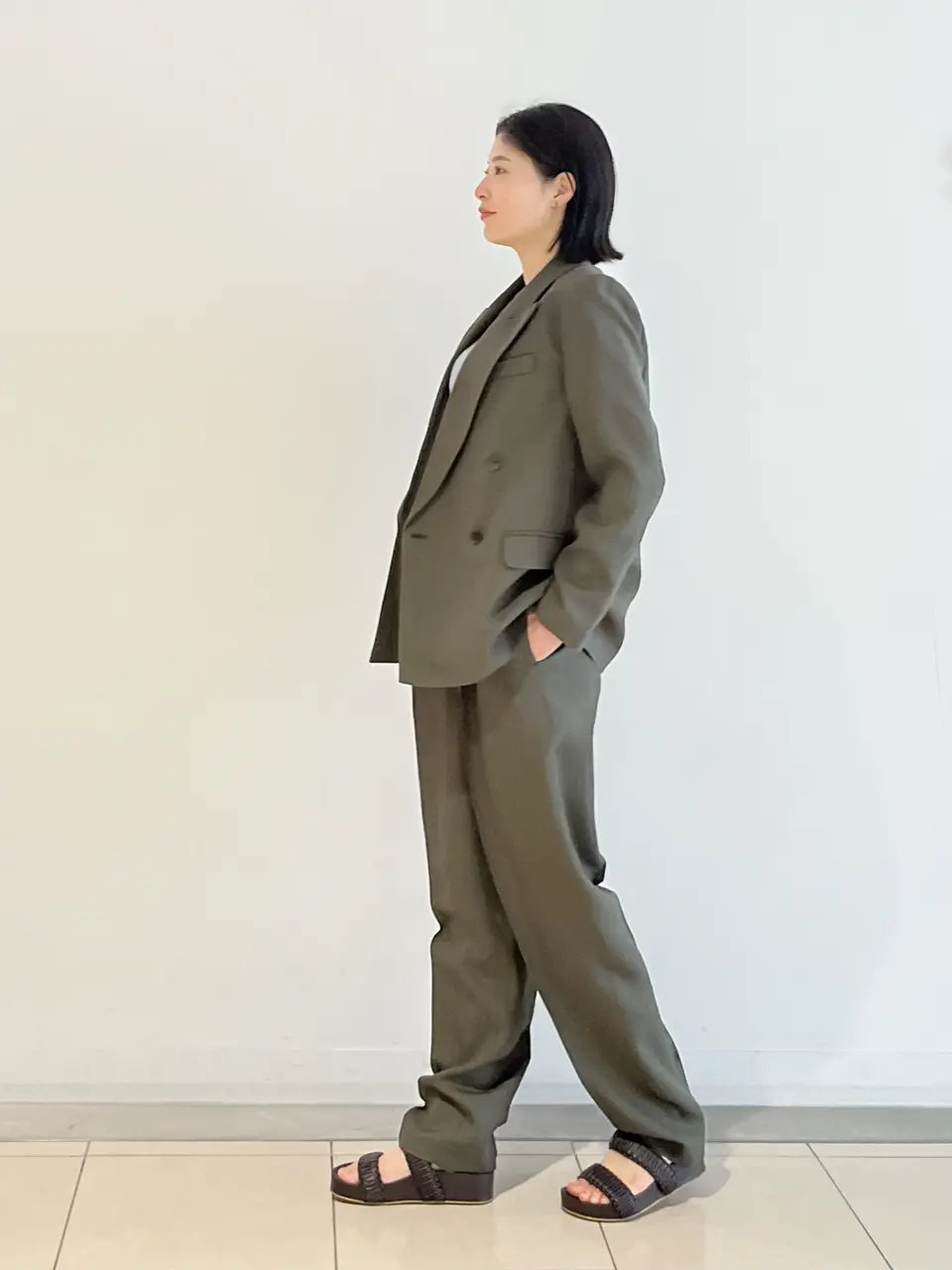 JOSEPH スタッフ コーディネート画像