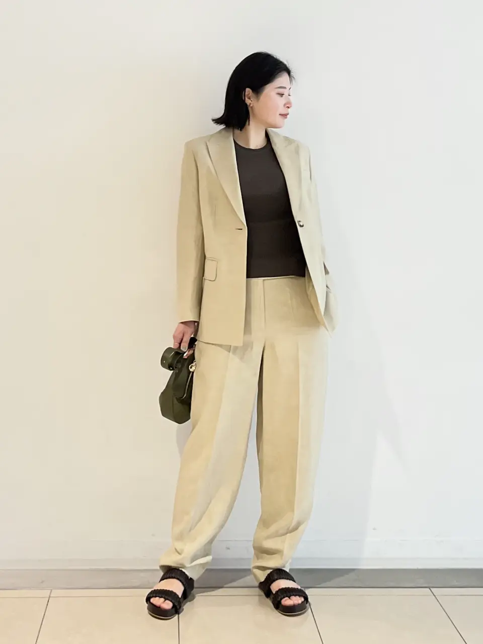 JOSEPH スタッフ コーディネート画像