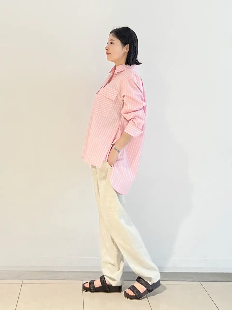 JOSEPH スタッフ コーディネート画像