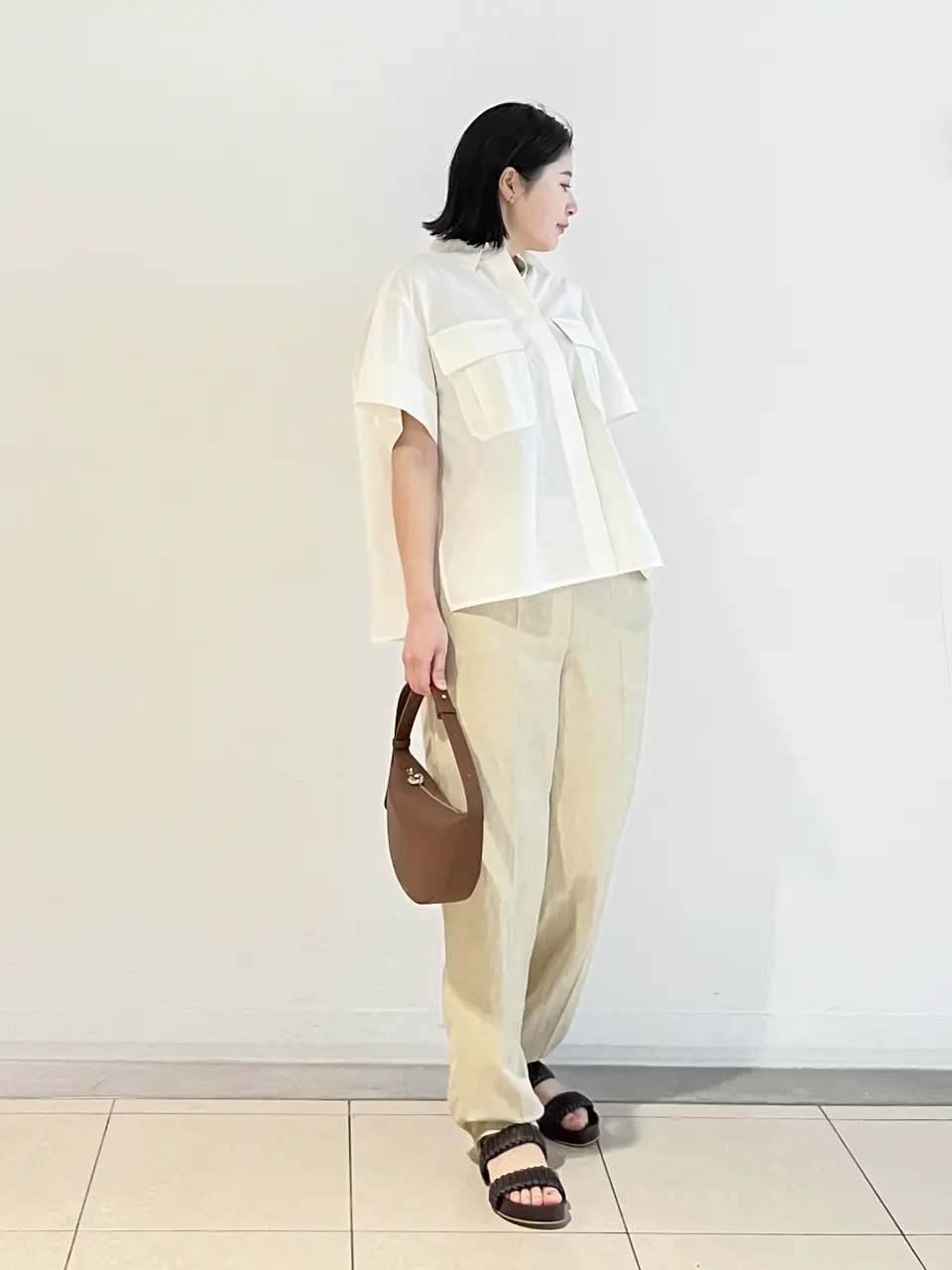 JOSEPH スタッフ コーディネート画像