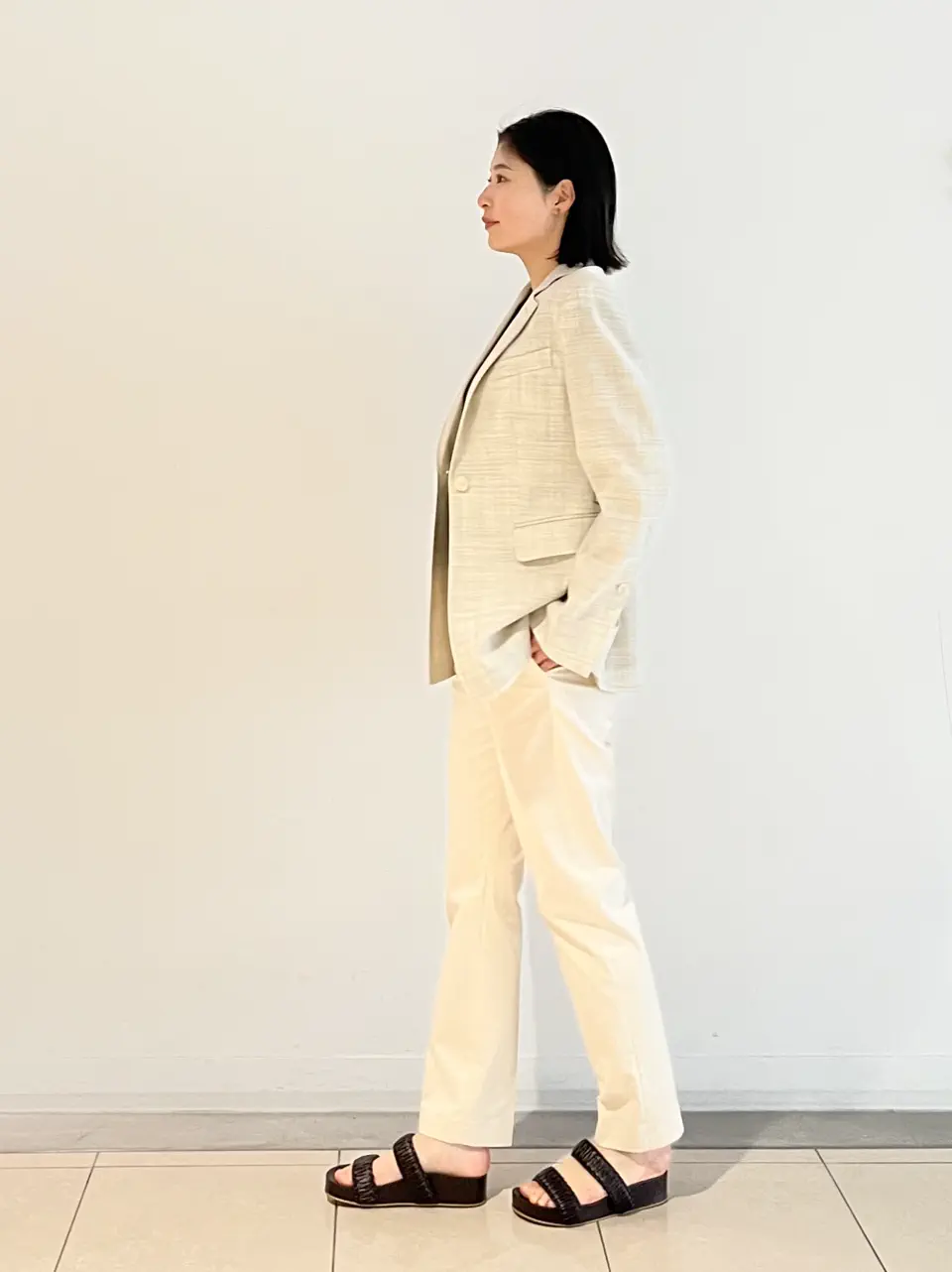 JOSEPH スタッフ コーディネート画像