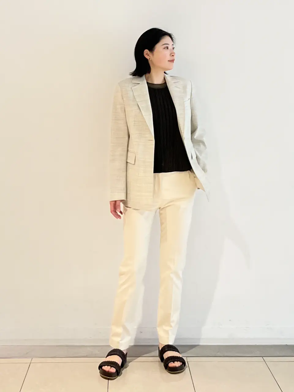 JOSEPH スタッフ コーディネート画像