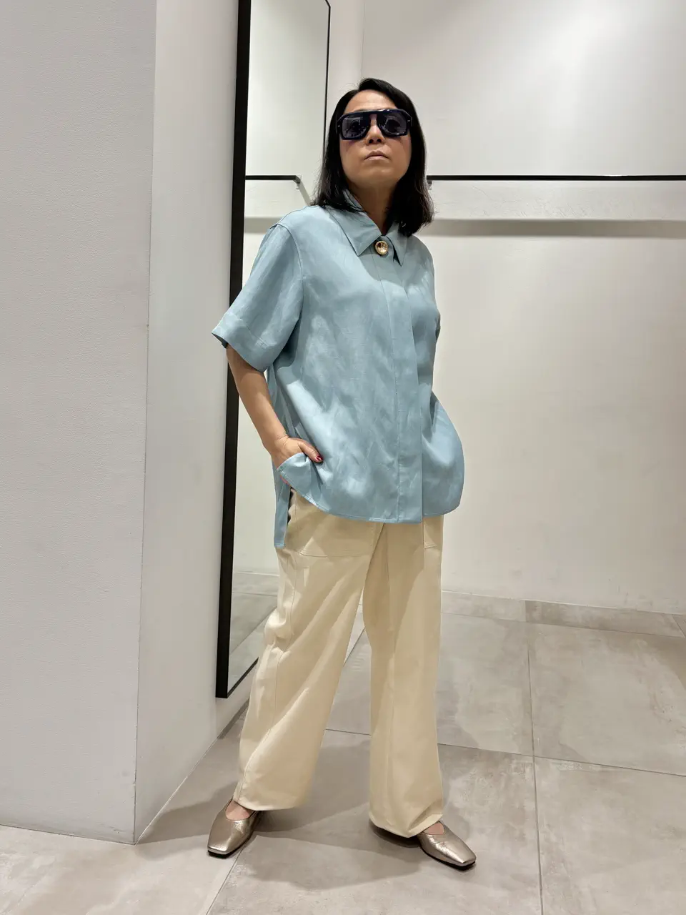  米山美紀 コーディネート画像