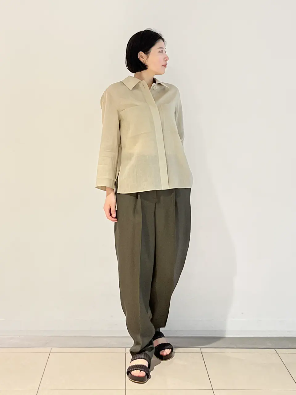 JOSEPH スタッフ コーディネート画像