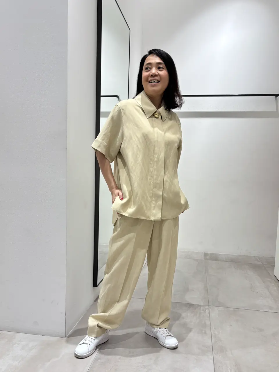  米山美紀 コーディネート画像