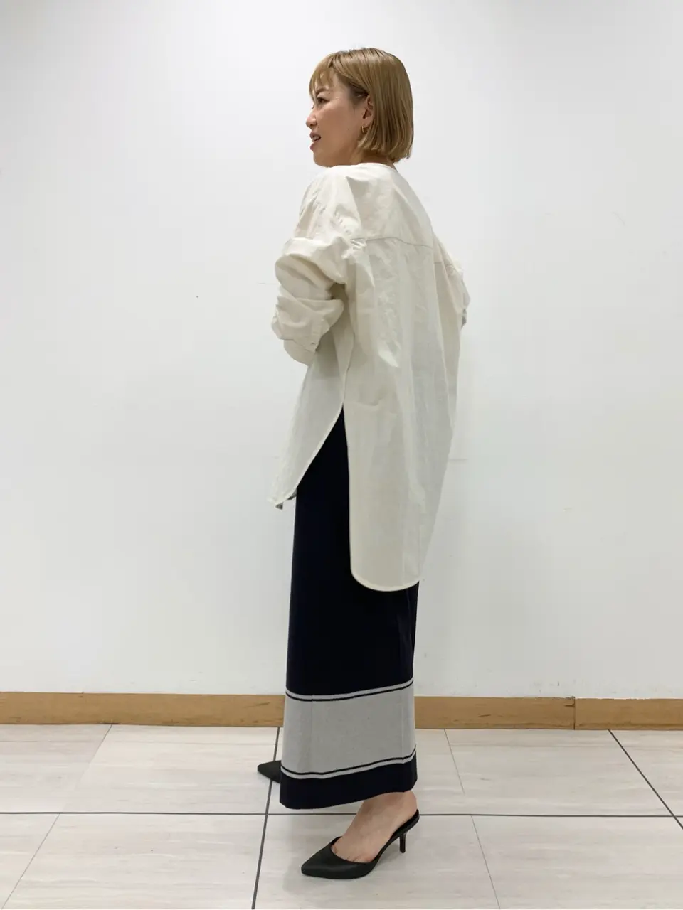 JOSEPH スタッフ コーディネート画像