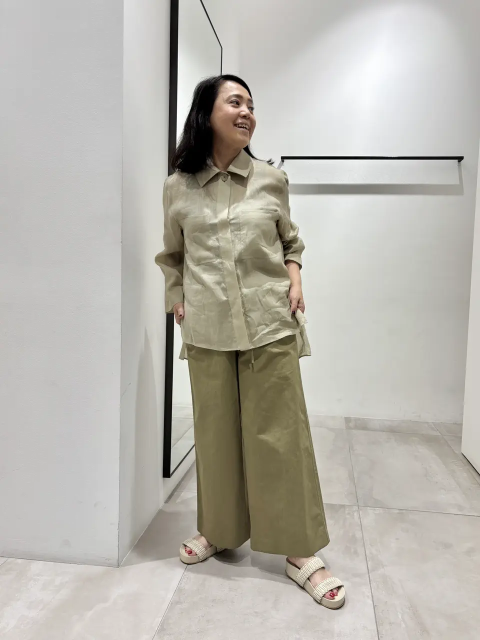  米山美紀 コーディネート画像