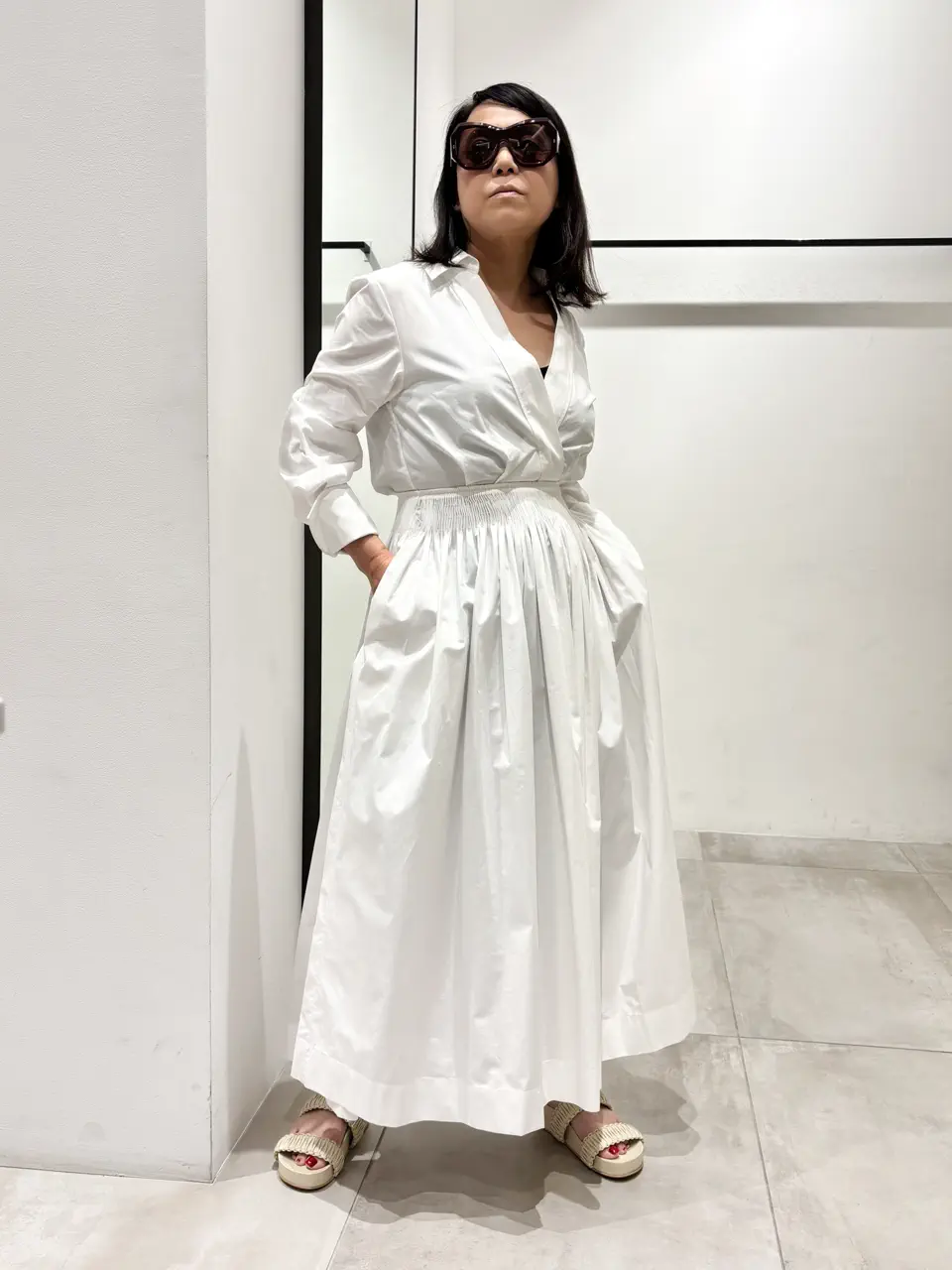  米山美紀 コーディネート画像